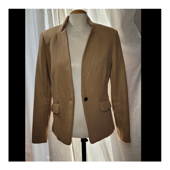 NWOT Banana Republic Camel Blazer - Picture 2 of 14